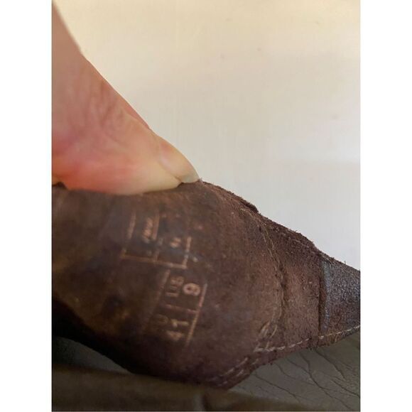 Fit flops size 9 brown suede sandals tone up walking shoes - Picture 5 of 5